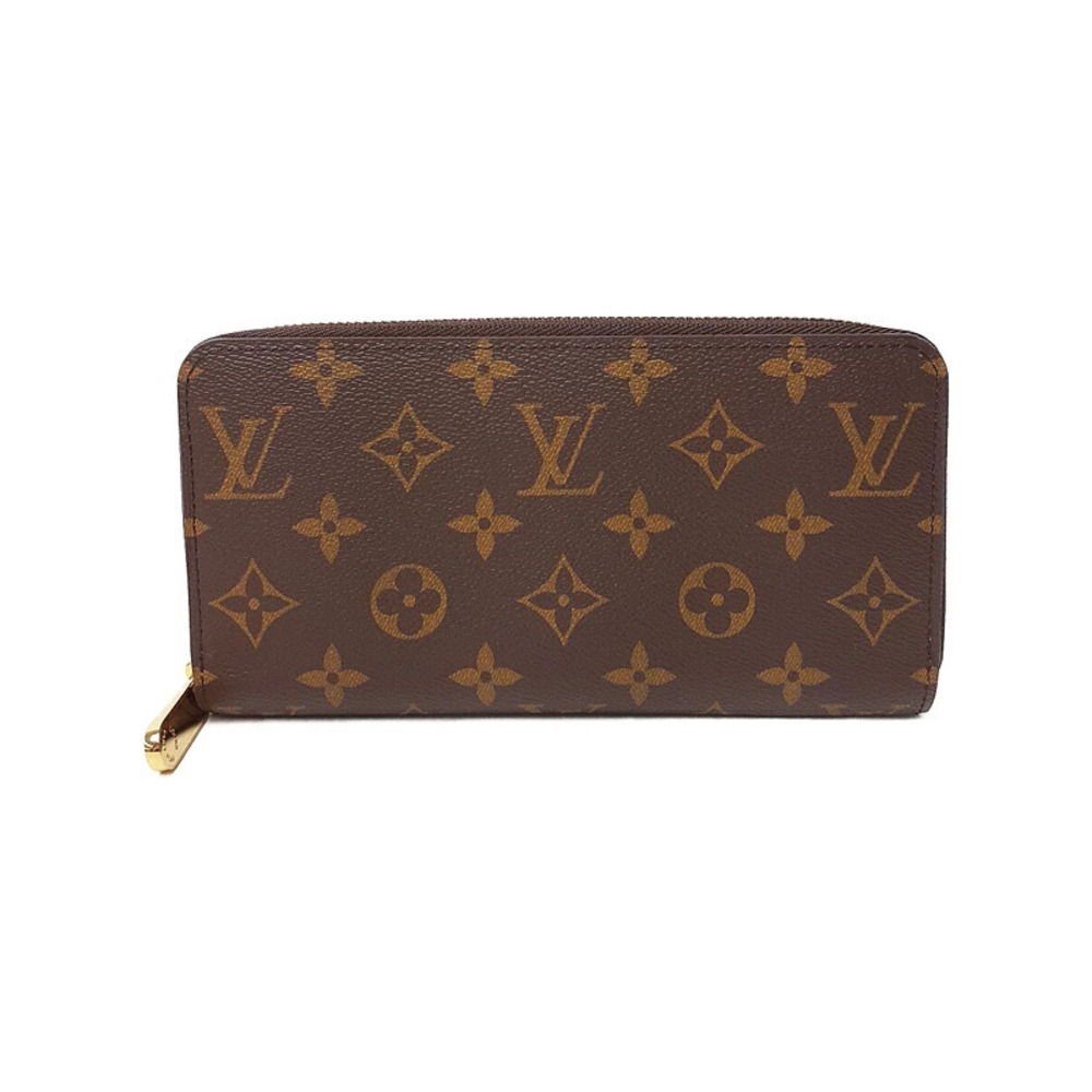 Louis Vuitton Monogram Zippy Wallet Round Zipper Long